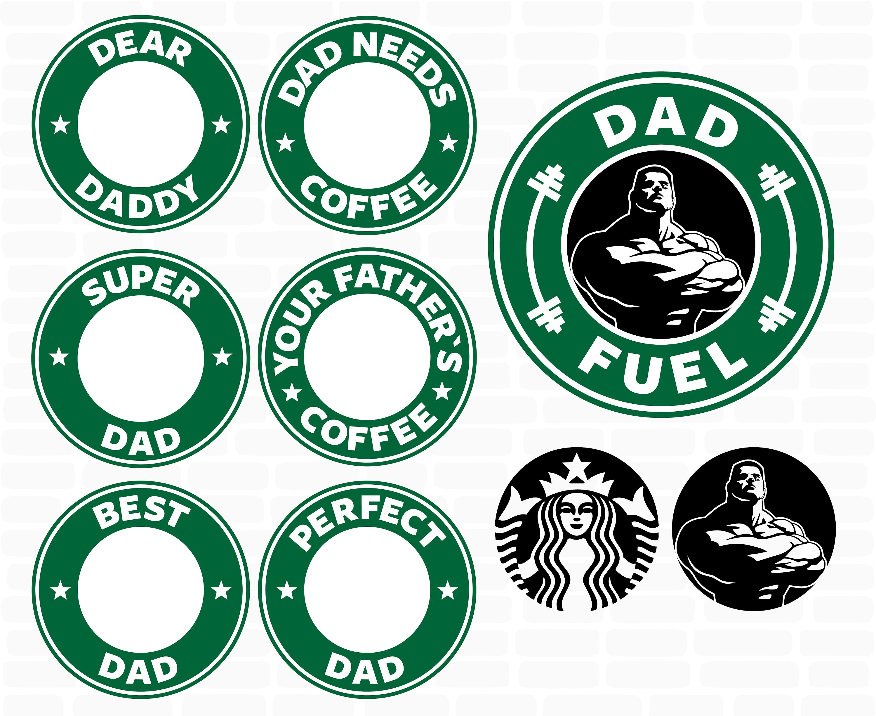 Download Starbucks Dad Svg Dad Fuel Svg Starbucks Svg Starbucks Bundle Etsy