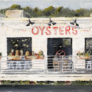 Portland Oyster Bar Print