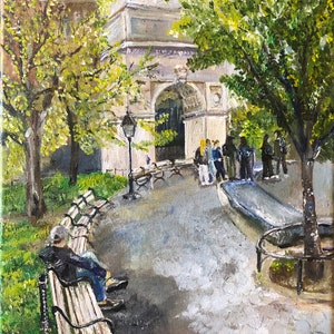 Washington Square Park Print