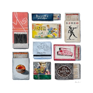 NYC Matchbook Print