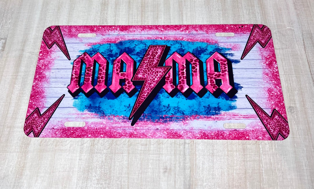 Mama License Plate Etsy