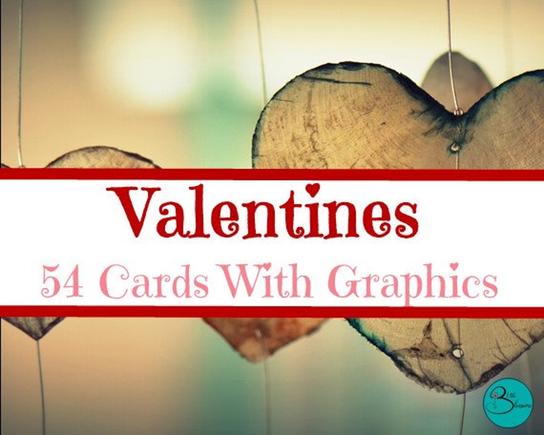 Valentine Printables - Etsy