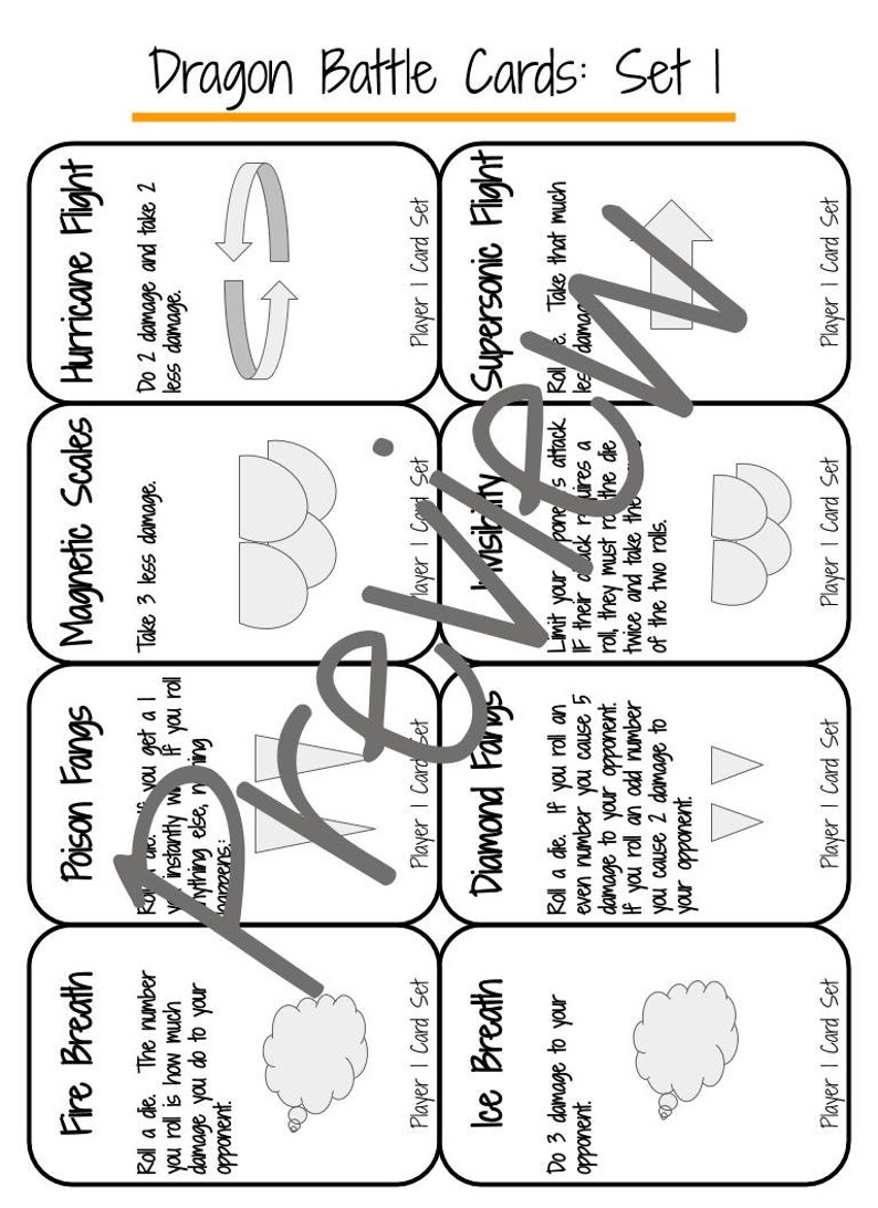 Dragon Genetics Game Printable Resource for Homeschool - Etsy