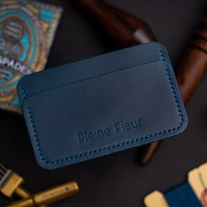 Porte cartes - Fait en cuir pleine fleur - Koala Oceano Leather