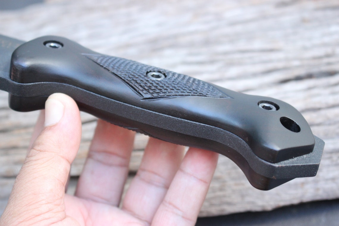Wood scales Knife handle for Becker KA BAR BK2BK12 BK22 BK 32 Etsy