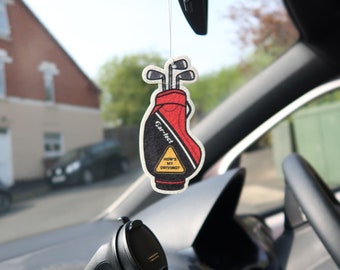 Golf Car Air freshener. Ideal for house, caravan, motor home, tent. Great gift idea Birthday Father’s Day,Mothers Day