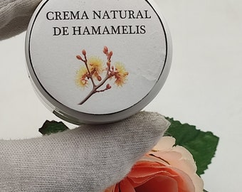 crema de hamamelis, crema anti bacteriana, anti inflamatoria y anti oxidante