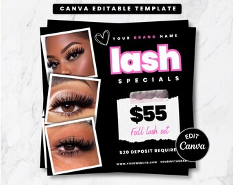 Lash Special Flyer Template