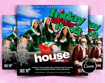Christmas Party Flyer Template