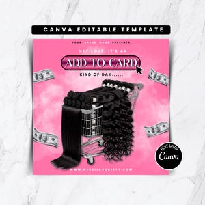 de Flyer de type "Ajouter au panier" | Circulaire de vente de perruques et de lots