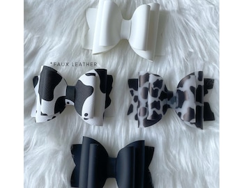 Jelly Fabric Straw Topper Bow | Cup Accessory