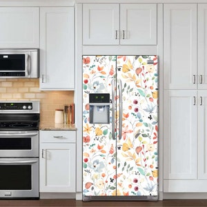  Abstract Minimalist Dishwasher Magnet Cover 50s Vintage Retro  Mod Geometric Mid Century Modern Magnetic Refrigerator Stickers Aesthetic  Appliance Cover Fridge Panels Boho Kitchen Decor 23x26in : Home & Kitchen