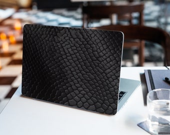 Black Snake Skin Laptop Decal Laptop 11.6 inch 12 inch 13" Skin 13.3" Stickers 14 inch 15" 15.6" 17" Asus Acer Chromebook Lenovo Dell Nexus