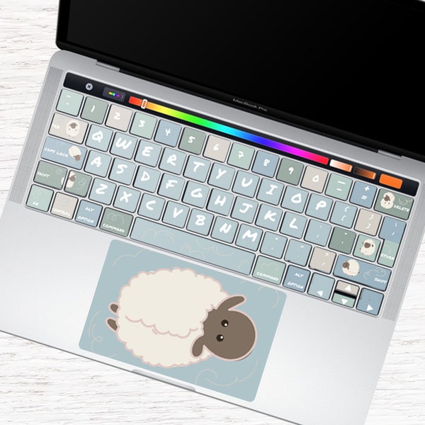 Autocollants clavier Cute Decal Macbook Air 13 Air 11 Vinyl Macbook Pro Macbook Air 2020 Macbook Pro 16 » Macbook 12 Macbook Pro 13 » Key Sticker