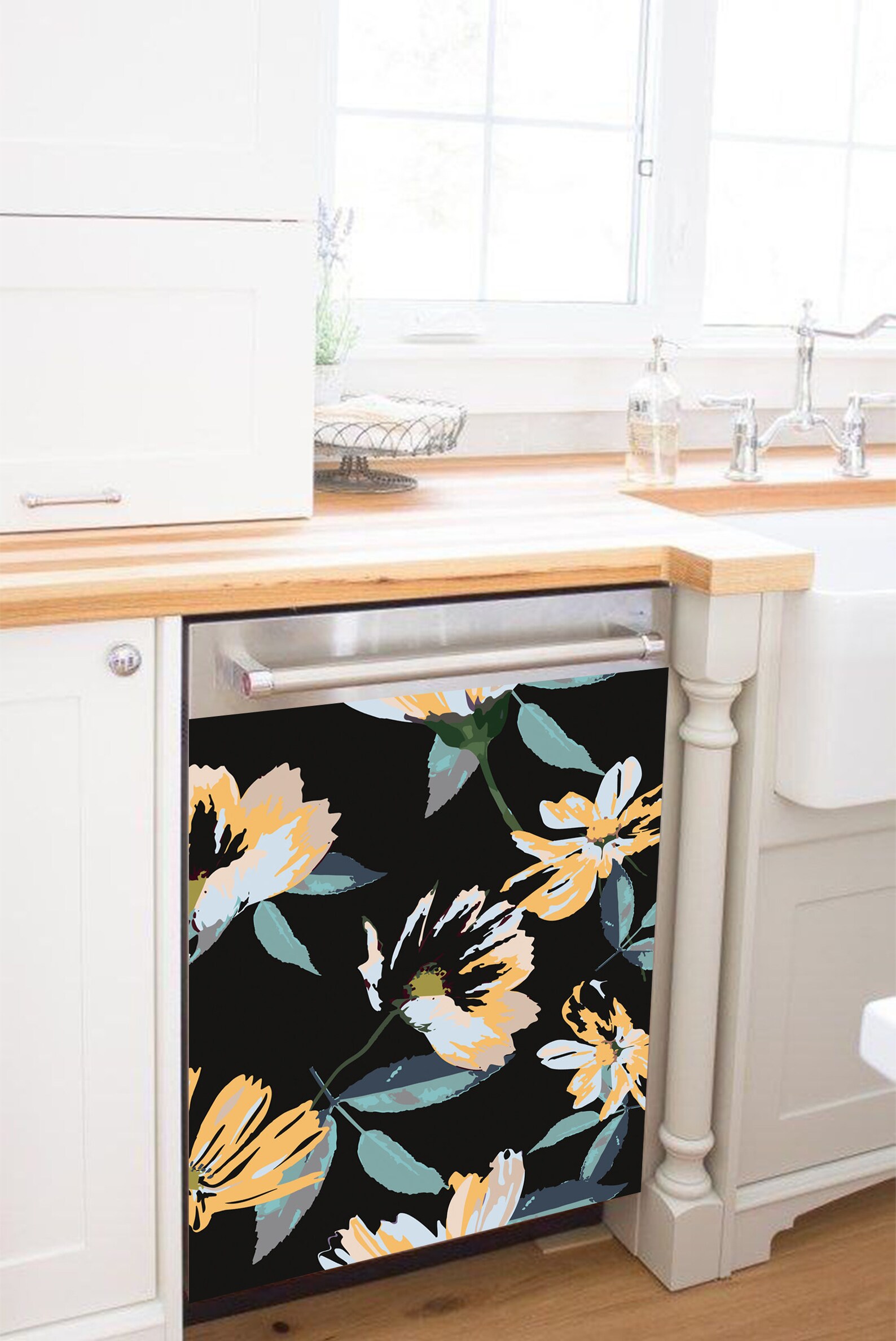 Sticker Kitchen Skin Dishwasher Decal Sticker Vinyl Dishwasher Etsy