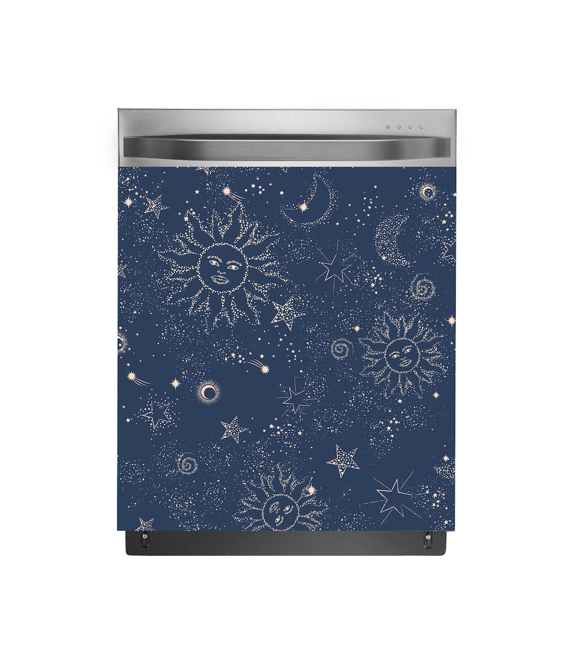 Kitchen Decor Dishwasher Cover Vinyl Kitchen Accessories Art Etsy