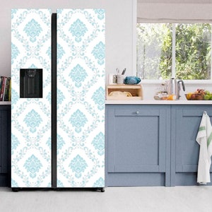 Decal Fridge Refrigerator Skin Decor KITCHEN Skin Fridge Wrap Vinyl Sticker Fridge Cover Kitchen Wall Decor Fridge Art Decal