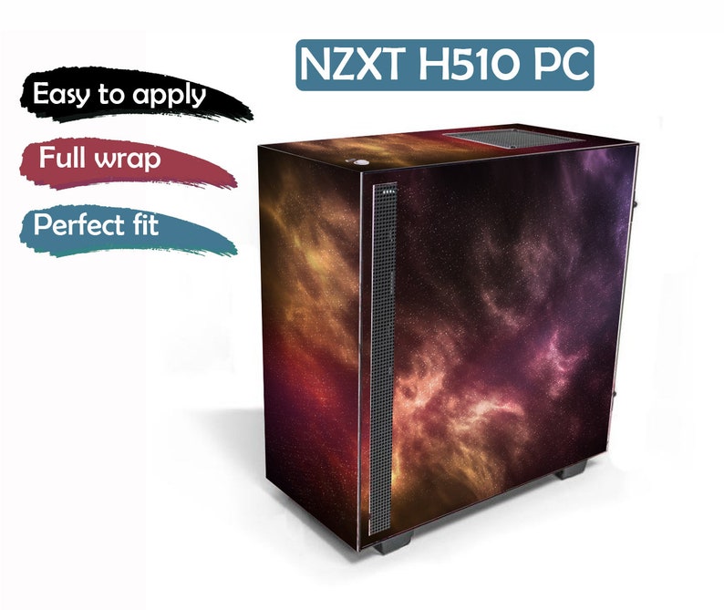 Vinyl Skin NZXT H510 PC Case Skin Custom Computer Case Decal Etsy New