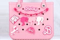 Pink Bogg Bagg Charm Accessories, Pink Aesthetic Bogg Bag Charm, Personalized Bogg Bag Charm, Girly Bogg Charms.