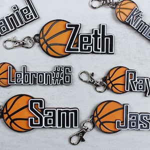 Personalized Basketball Key Chain -  Canada