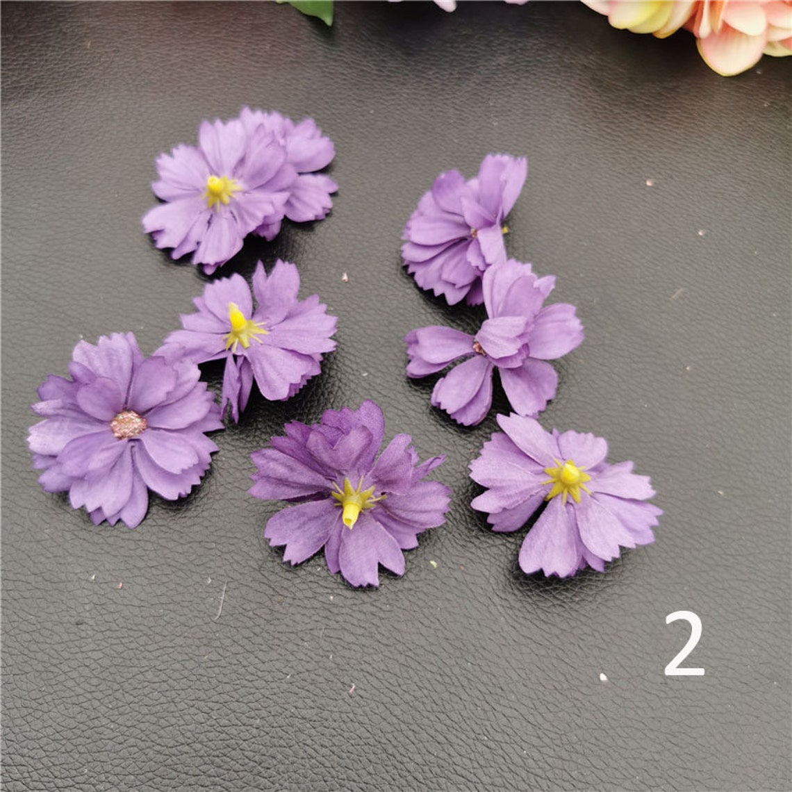 4CM Mini Silk flowers Bulk Artificial Flower heads For Wedding Etsy