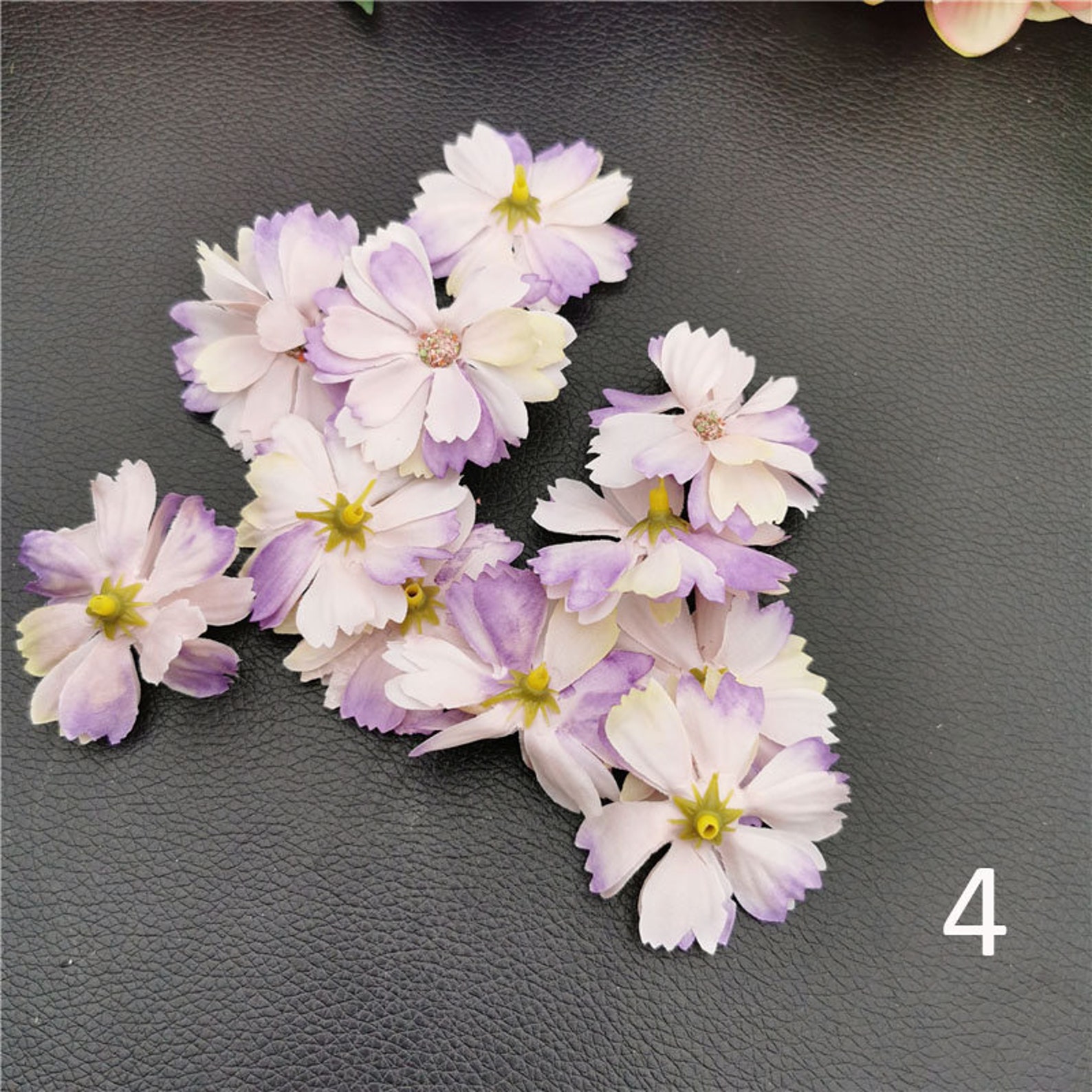 4CM Mini Silk flowers Bulk Artificial Flower heads For Wedding Etsy