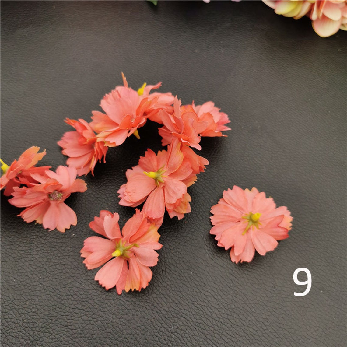 4CM Mini Silk flowers Bulk Artificial Flower heads For Wedding Etsy