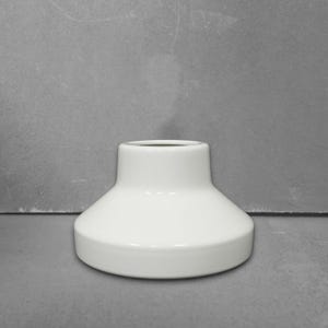 Retro White Porcelain E27 Lamp Holder High Frequency Ceramic Screw Bulb Socket Surface Mount Edison Light Fixture DIY Fitting Parts