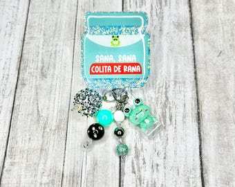 Bobine d'insigne « Sana Sana » amusante : porte-carte d'identité pour infirmière/assistant médical