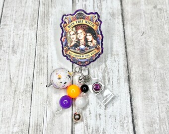 Carrete de insignia de bruja de Halloween, carrete de insignia de brujas, carrete de insignia de Halloween, carrete de insignia,