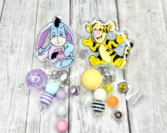 Winnie the Pooh Badge Reel: I-ah und Tigger Ausweishalter