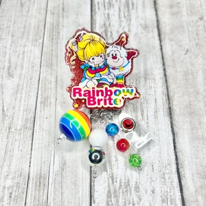 Old school  badge reel, nurse badge reel, character badge reel,