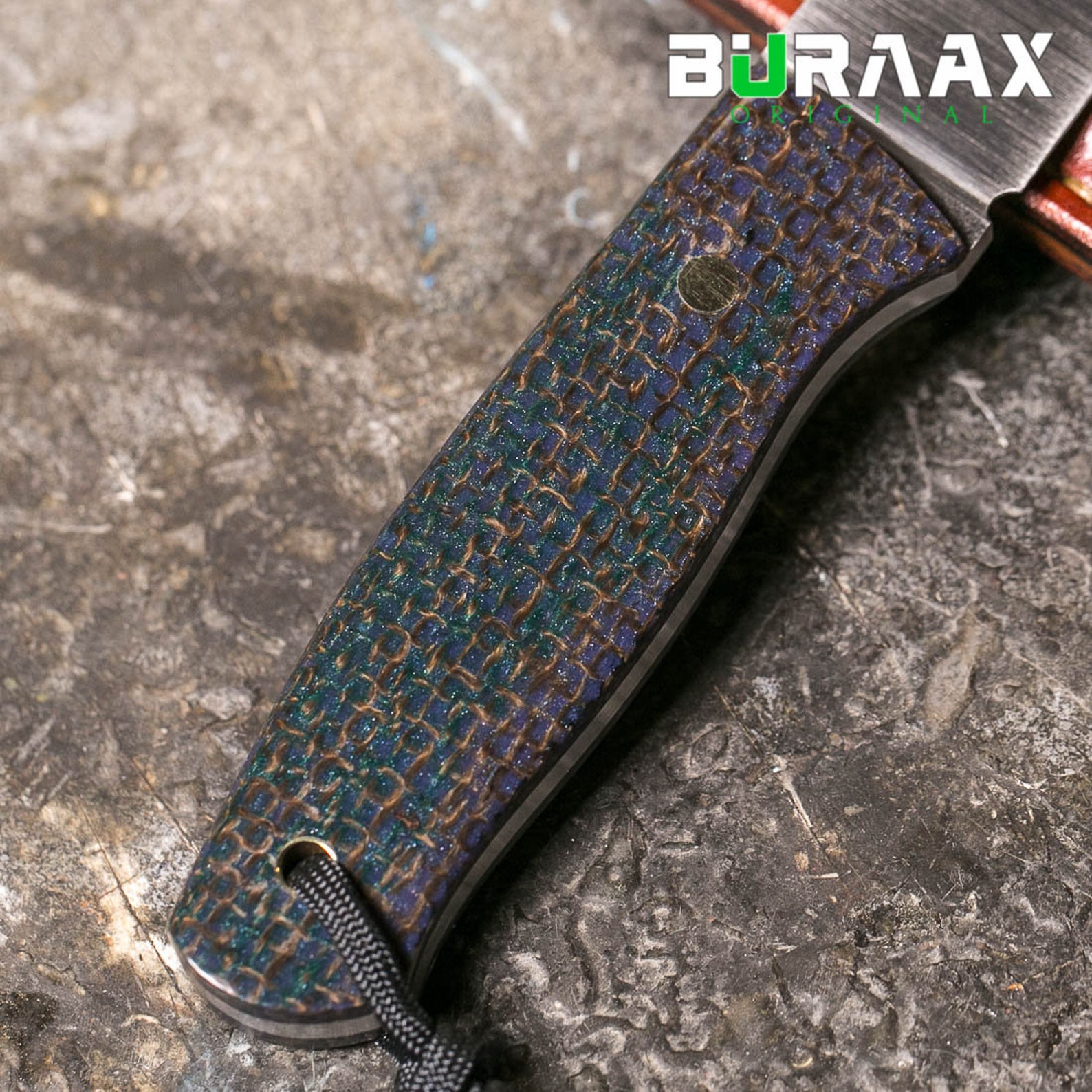 BURLAP MICARTA by BURLAX jute Knife Handle Scales Etsy