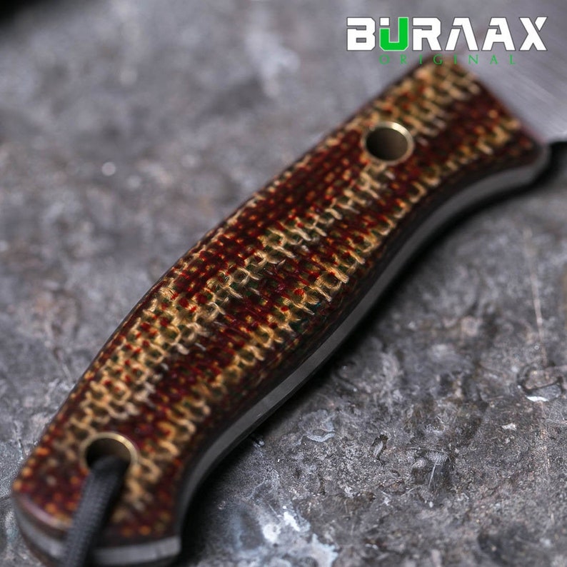 BURLAP MICARTA by BURLAX jute Knife Handle Scales Etsy