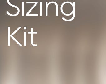 Sizing Kit for Press-On Nails | Reusable Handmade Nails | Korean Aesthetic Nail Art | Short Fake Nails | Japanese Press ons | Chrome Nails