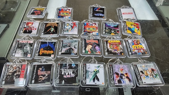 Porte-clés Tomb Raider Chronicles - PlayStation PSX - Neuf, Fabriqué En Chine