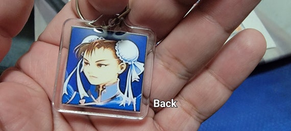 HD Street Fighter II Character Art Select Video Game Keychain