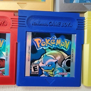 3D Printed Pokémon Gameboy Large Gameboy Cartridge Decorative Hanger ...