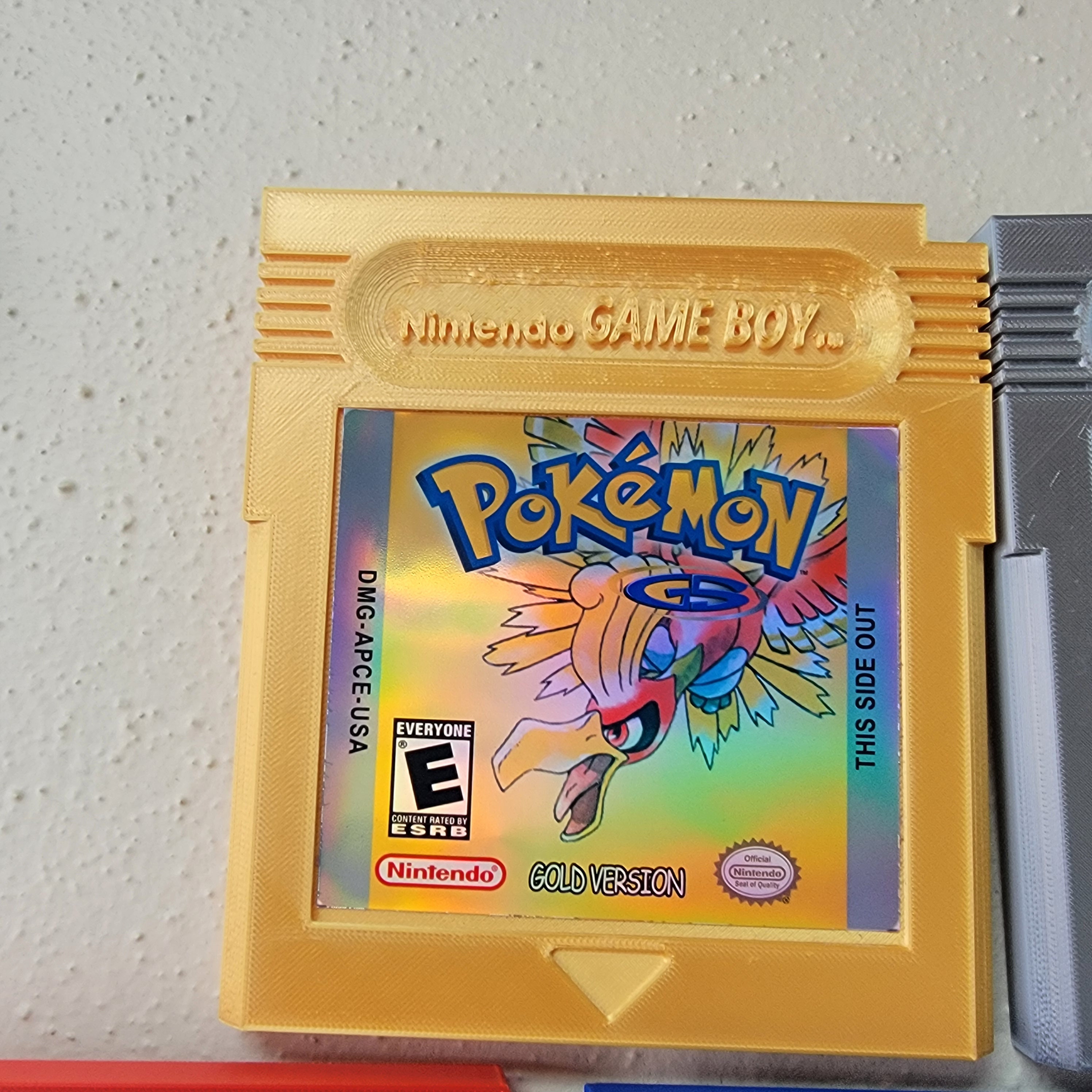 3D Printed Pokémon Gameboy Large Gameboy Cartridge Decorative Hanger ...