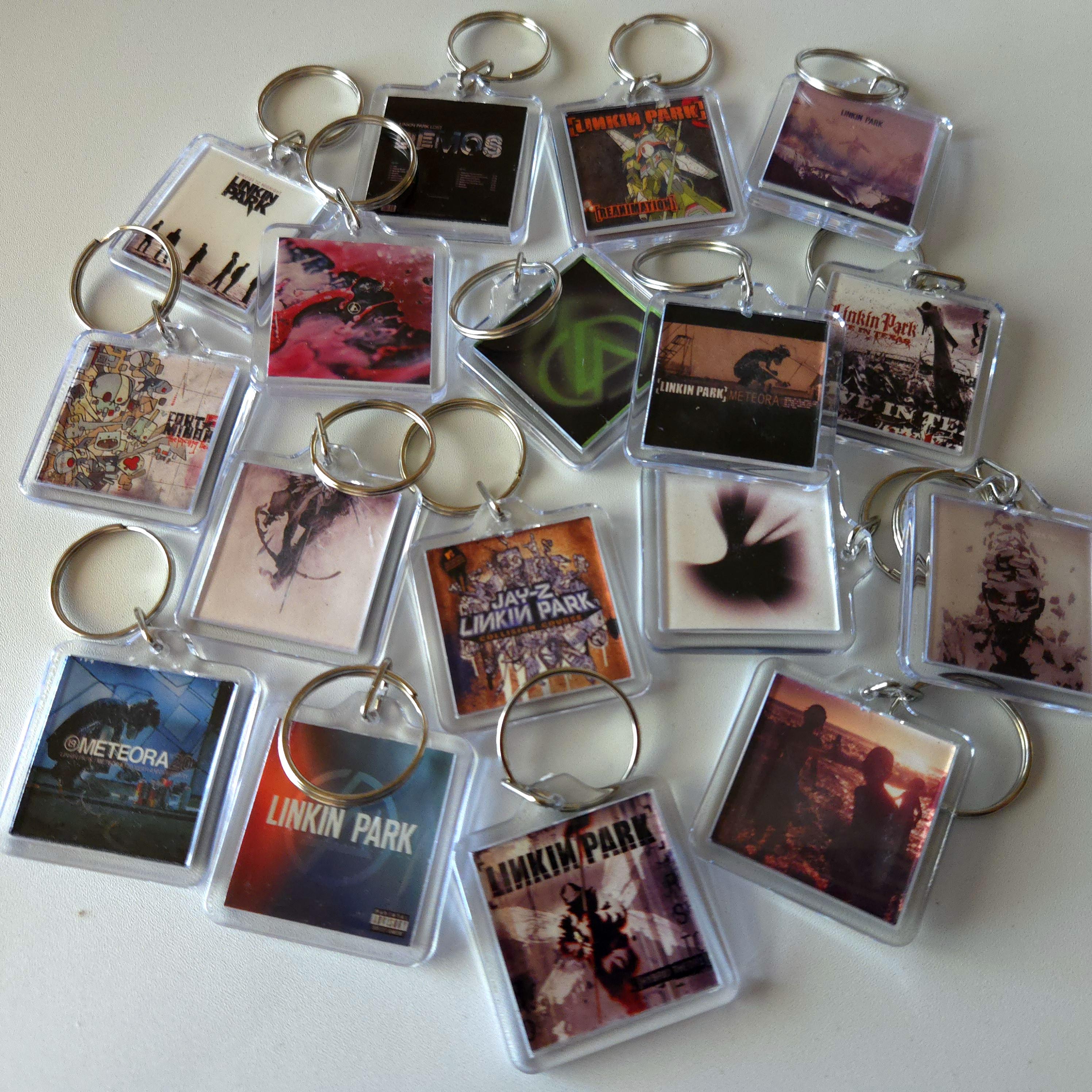 Linkin Park Keychain - Etsy