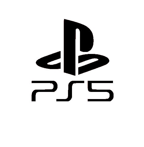 PS5 Playstation 5 logo decal No background. Etsy
