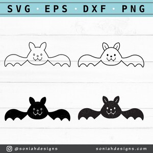 Halloween vleermuizen bundel, vliegende vleermuis SVG, vleermuis png, vleermuis clipart, vleermuis silhouet, instant download, gesneden bestanden voor de Cricut, silhouet snijden bestanden