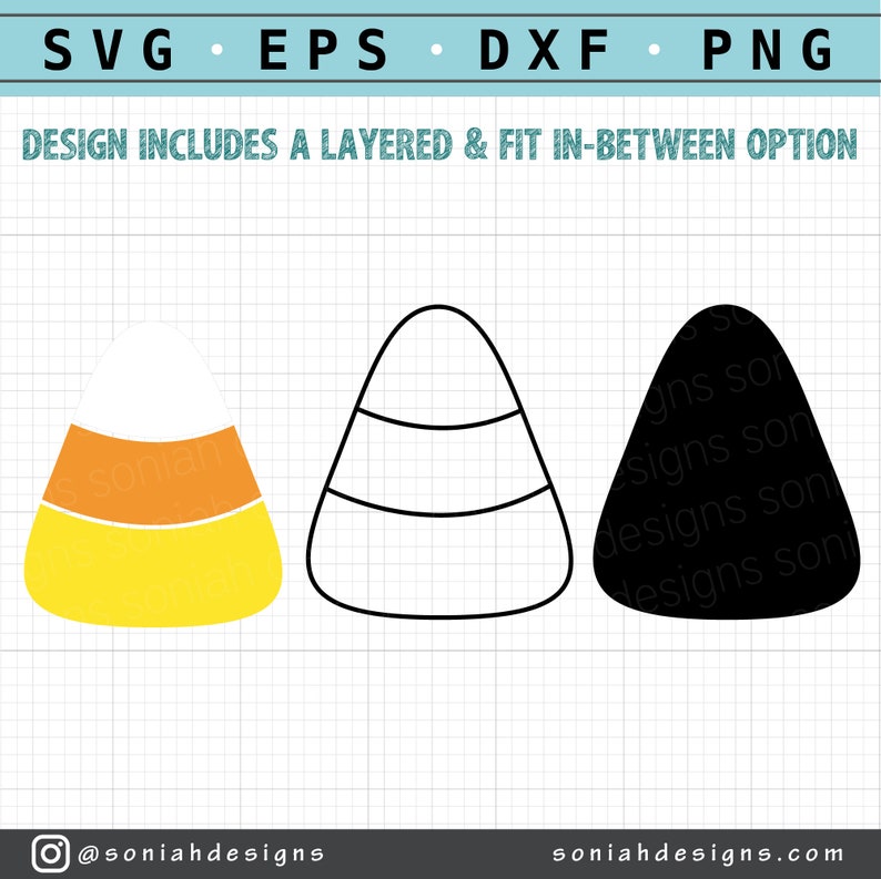 Candy Corn SVG – Halloween & Fall Design (digital Download) - Etsy