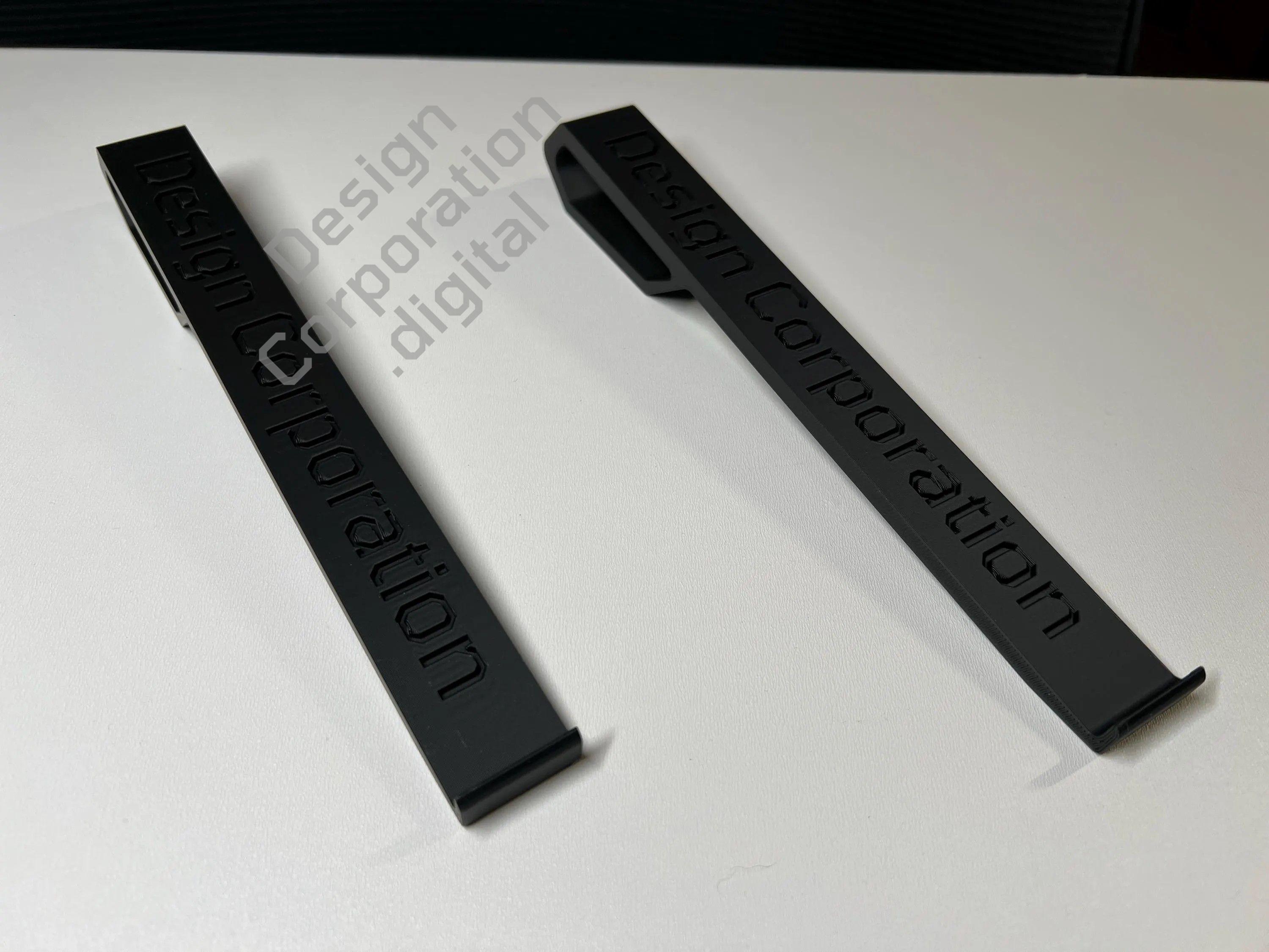 3D Printing DIGITAL STL FILE for a MacBook Stand V2 (branded)