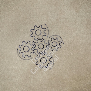 Embroidery file gear