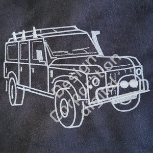 Land Rover 20 cm contours