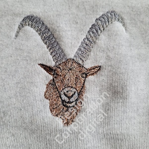 刺繍ファイル 山羊座
