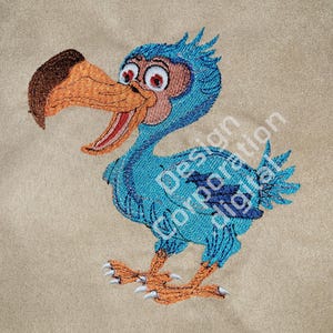 Dodo embroidery file