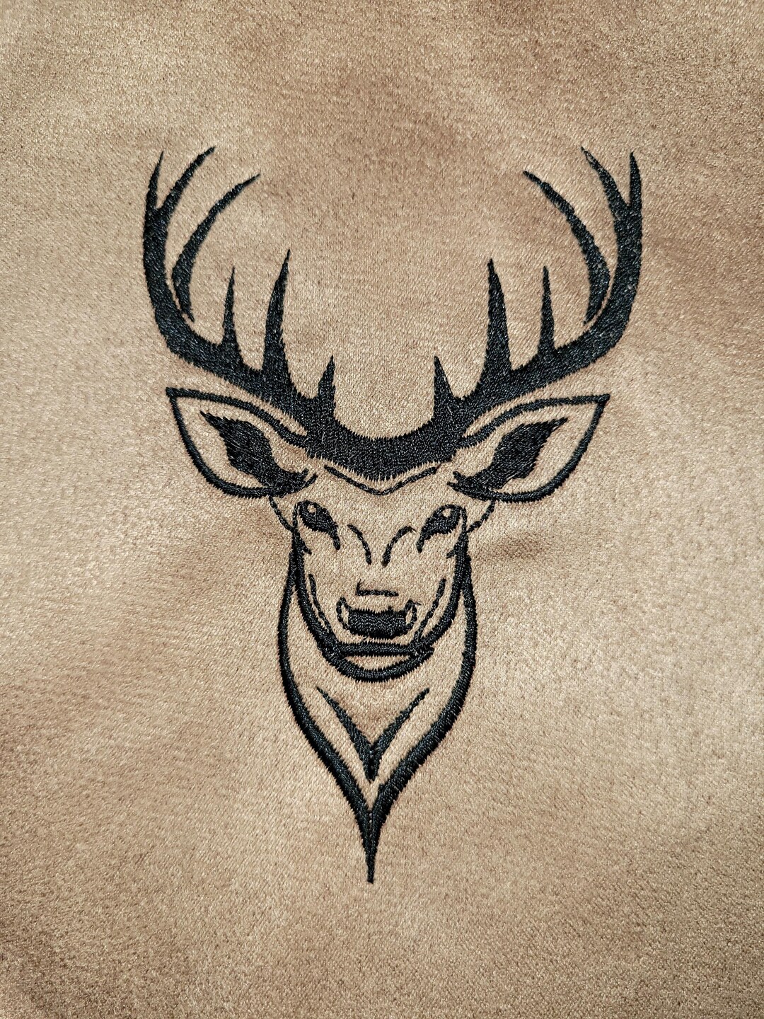 Embroidery File Deer Head Etsy
