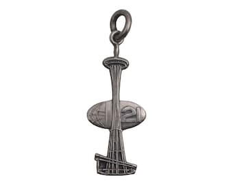 Silver Pendant / Charm Century 21 Exposition SEATTLE WORLD'S FAIR 1962